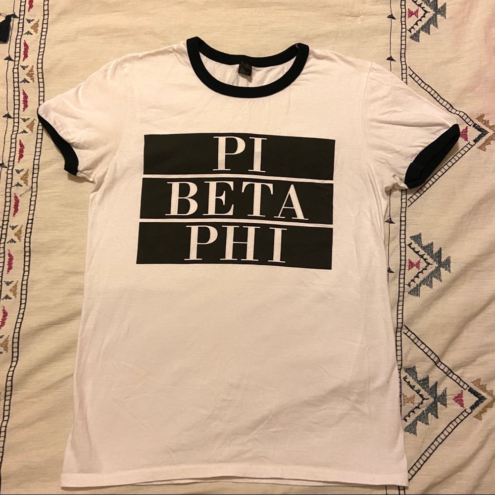 Pi Beta Phi block tee